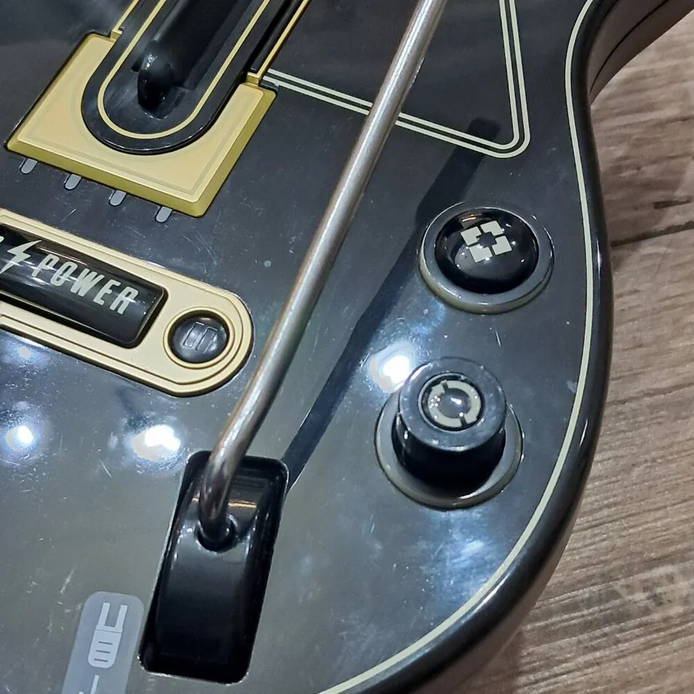 Guitar Hero Live Wireless Guitar Controller 0000654 Black XBOX Playstation READ‎